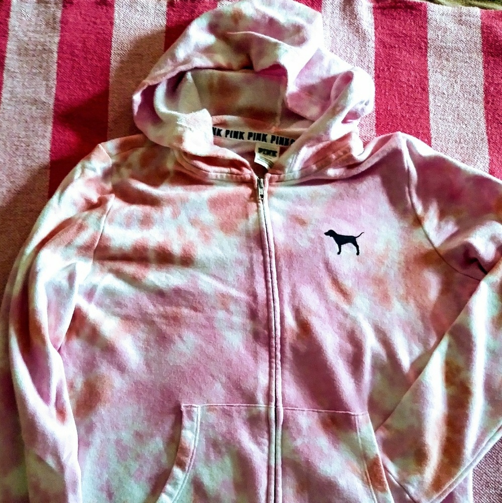 VS PINK zip up hoodie